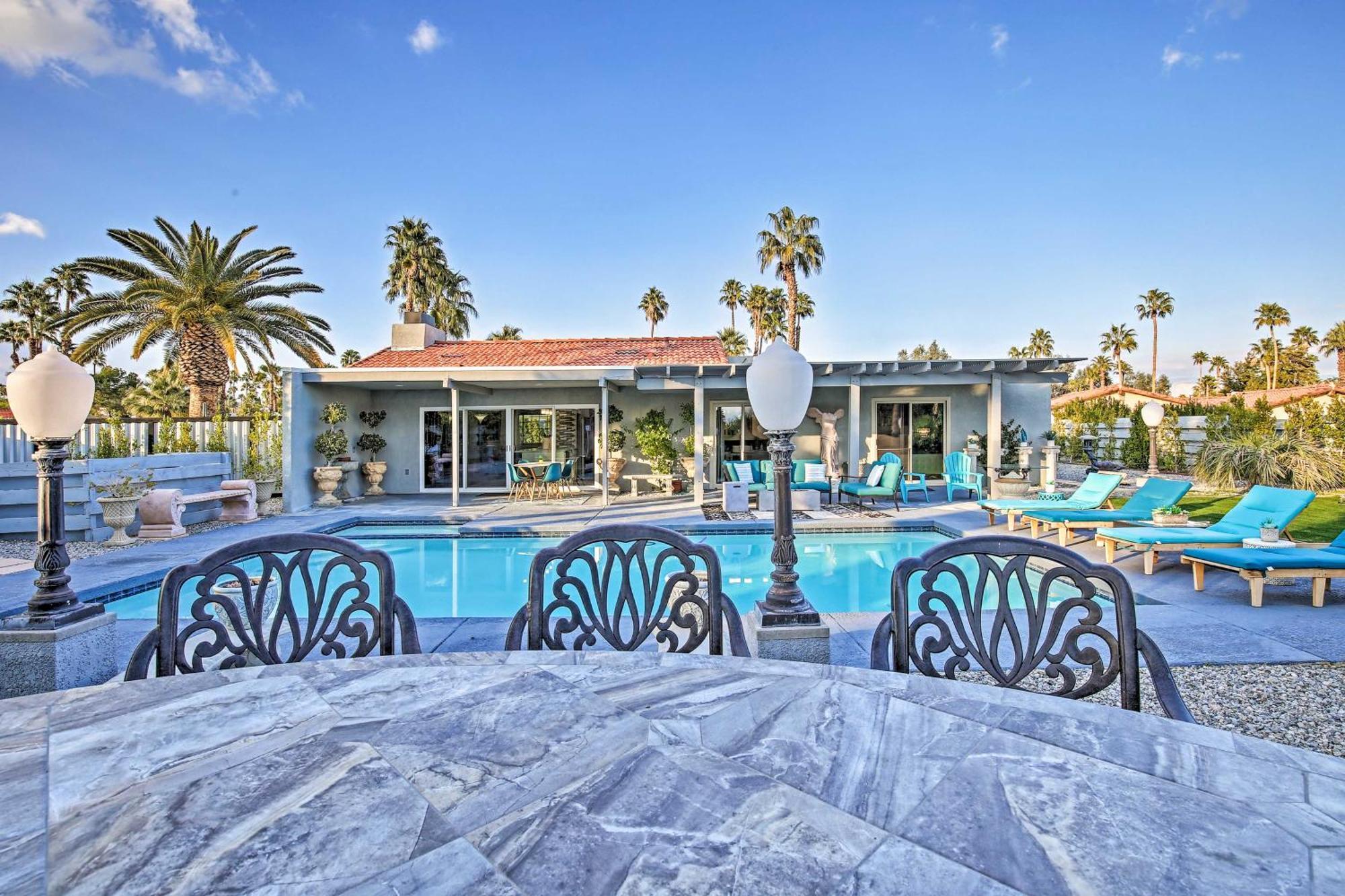 Vila Pet-Friendly Palm Springs Escape With Heated Pool! Exteriér fotografie